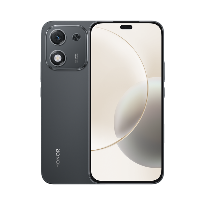 荣耀X70i 12GB+256GB 绒黑色 5G手机 一亿像素 AI拍照键 高亮OLED护眼屏 6000mAh大电池长续航学生老人智能机