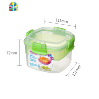 新西兰沙拉餐盒饭盒加大餐盒带餐具食品盒保鲜盒方形点心盒21320 FENGHOU