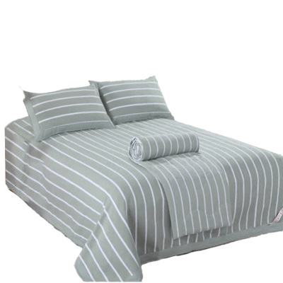 天琴床品四件套200*230cm柔软舒适臻爱粗布TQ-S52