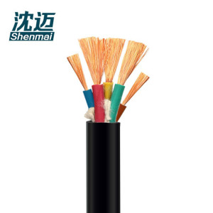 沈迈 铜芯橡套软电缆 YC-3*95+2*35平方/米