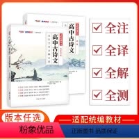 高中古诗文[必修+选修] 高中通用 [正版]天利高中古诗文全注全译全解全测必修选择性必修高一高二高三高考总复习高中通用2