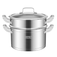 伯尔尼斯奥氏体不锈钢赫尔斯双层蒸锅BENS-356 26cm