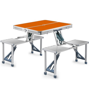 鑫环境 户外折叠桌椅户外便携式连体桌椅套装展业桌地推桌子折叠桌子摆摊