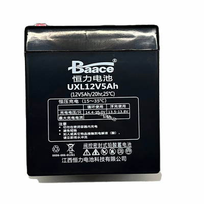 BAACE恒力铅酸蓄电池UXL12V5AH
