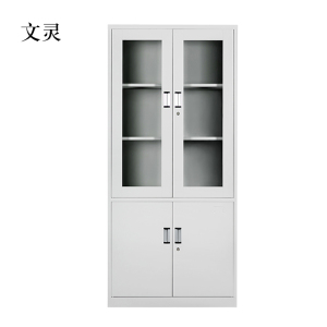 文灵钢制资料柜档案柜财务凭证柜带锁储物柜铁皮柜书柜大器械文件柜