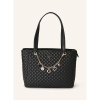 盖尔斯(GUESS)女士单肩包高品质仿皮拉链开合双提手内部分隔多口袋