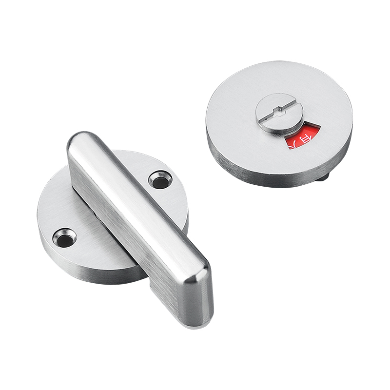 红鲸鱼 卫生间门锁扣 有无人指示锁厕所门锁(平门40mm)1个