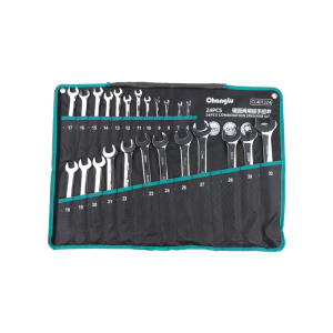 长鹿 镜面两用扳手组套 24PCS 套