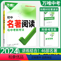 [789年级适用]名著阅读与中考新考法(一书三册) 初中通用 [正版]2024万唯初中名著阅读与中考新考法名著必.读名著