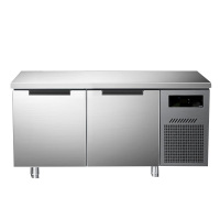 喜莱盛 冰柜 100041106201 双门 280L 无级 电子控温 银色 风冷 0401012109&&