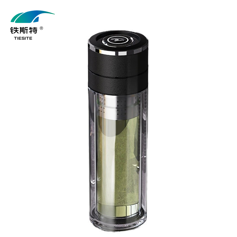 铁斯特 一键速开保温杯(玻璃杯款)TST-B002