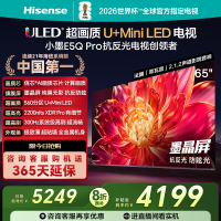 海信小墨E5Q Pro 65英寸超画质U+MiniLED墨晶屏 电视机E5NPRO升级