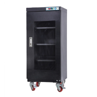 臻远ZY-FCG02工业防潮柜电子防潮箱低湿度存储柜元器件芯片干燥柜 FCM(20-60%RH)160L黑色款