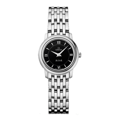 欧米茄(OMEGA)碟飞系列石英女表手表女钢带款24mm424.10.24.60.01.001