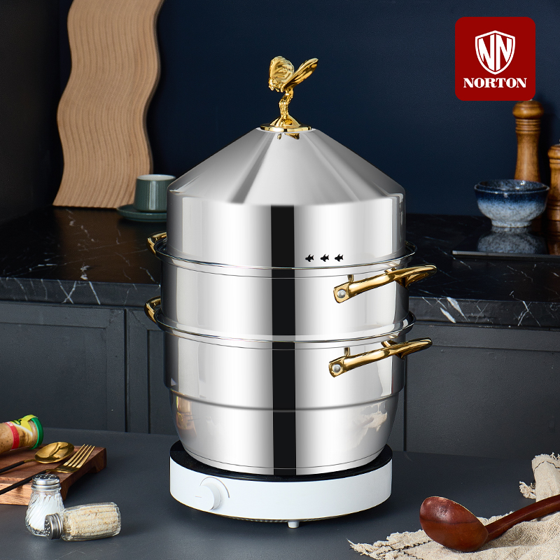 诺顿NORTON 金特斯蒸锅30CM 2ZJTS030