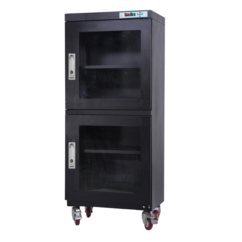 臻远ZY-FCG03工业防潮柜电子防潮箱低湿度存储柜元器件芯片干燥柜 FCM(20-60%RH)240L黑色款