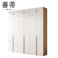 蕃蒂衣柜六门+顶柜台