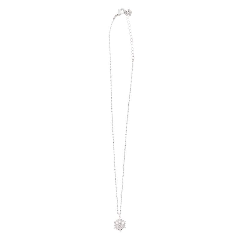 Swarovski/施华洛世奇闪耀水晶镀铑合金项链短款女士时尚潮搭饰品