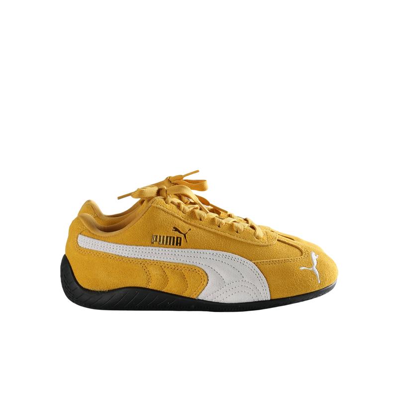 彪马(Puma)女款跑步鞋橡胶底绒面革鞋面经典蕾丝封口运动鞋