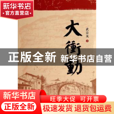正版 大冲动 武宗凤著 海峡文艺出版社 9787555002789 书籍