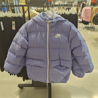 NIKE/耐克连帽羽绒服运动休闲舒适保暖大童外套DZ9965-569 D