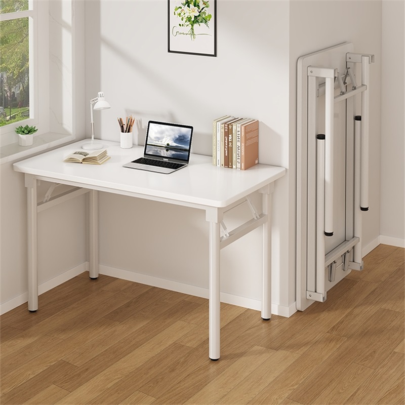 易企采 单层折叠电脑桌培训宣传桌 单位:张 80*40*75CM