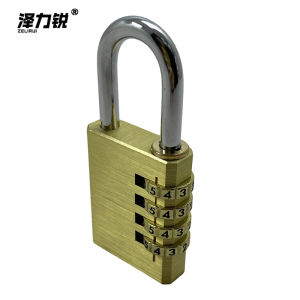 泽力锐 黄铜密码锁 BC384 把
