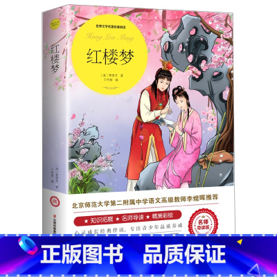 红楼梦 [正版]爱丽丝漫游奇境记书 爱丽丝梦游仙境书六年级下册必读书目 小学生课外书奇镜彩绘原版原著阅读书籍五年级老师天