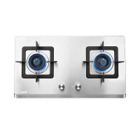 [线上品]华帝(vatti)4.5kW火力燃气灶JZY-i10063A(液化气)灶具台式灶双眼灶不锈钢台嵌两用熄火保护
