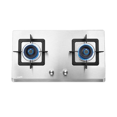 华帝(vatti)4.5kW火力燃气灶JZY-i10063A(液化气)灶具台式灶双眼灶不锈钢台嵌两用熄火保护