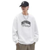 |字母印花潮牌圆领长袖卫衣男美式休闲款宽松休闲百搭上衣