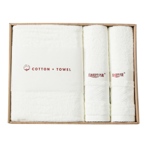 芳恩(faunen) [臻享]浴巾+面巾组合装 [面巾]×2条+[浴巾]×1条 礼盒装FN-MJ2001-3