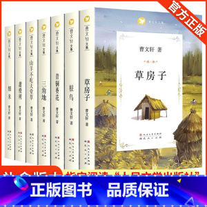 曹文轩文集系列7册 [正版]曹文轩课外阅读书籍 草房子曹文轩 青铜葵花 根鸟 细米 山羊不吃天堂草 三角地书甜橙树原着完