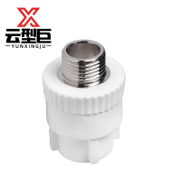 云型巨 PPR外丝直接 20*4分(1/2") 个