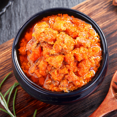 秃黄油260g蟹黄酱拌饭即食纯手工蟹黄油蟹粉厨师均码