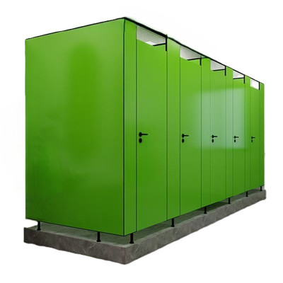 东方能展 卫生间隔断 抗倍特板 中等板+尼龙配件 平方米