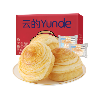 云的手撕面包800g奶香原味面包蛋糕饼干早餐糕点原味办公室休闲零食整箱爱乡亲