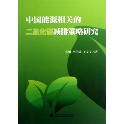 正版新书]中国能源相关的二氧化碳减排策略研究张明//李华楠//王