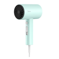 美的 电吹风家用大功率吹风筒便携恒温护发 MB-AJ0701W 轻氧绿 [N]