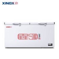 星星(XINGX)BD/BC-518GD厨房商用保鲜设备卧式冷柜单温冷藏冷冻转换家用大容量-35℃深冷速冻超市丸子雪糕柜