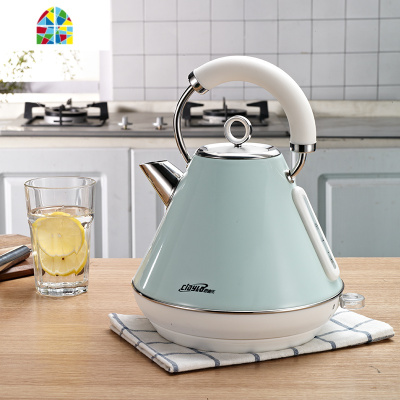 北欧电烧水壶新款电热水壶家用304不锈钢自动断电创意快壶大容量 FENGHOU 颜值版白色(1.8L)大容量