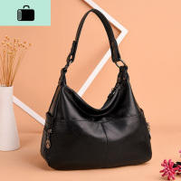 中年女包妈妈包软皮单肩包2020新款斜挎包休闲大容量手提包中老年NEW LAKE女斜挎包