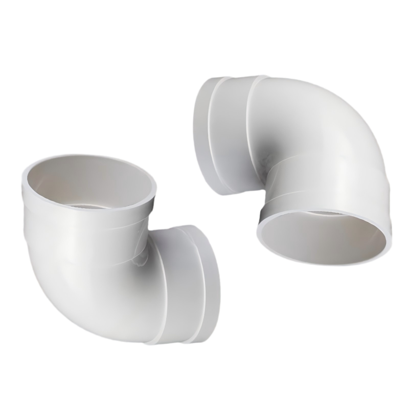 顺鸿森PVC塑料排水管配件90度弯头75mm 个