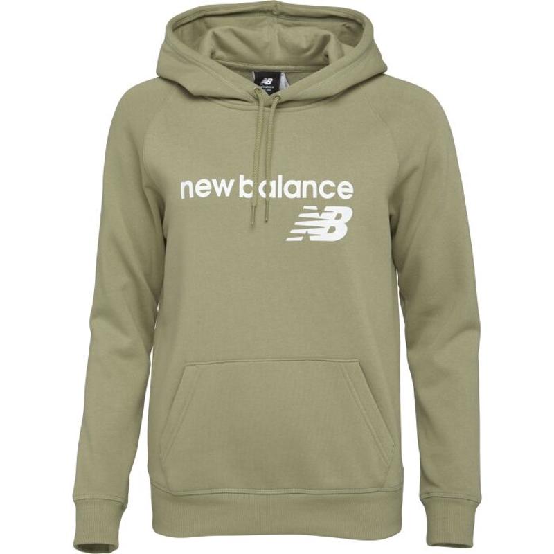New Balance女式运动卫衣宽松舒适抽绳袖口口袋休闲百搭