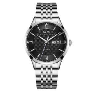 瑞士品牌爱沃驰I&W CARNIVAL全自动机械表男表进口机芯手表时尚防水简约夜光气质商务腕表520G