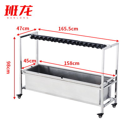 班龙拖把池拖把架15拖18钩个