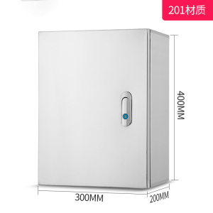 铭威盾304室内布线按钮箱明装防水基业箱定做控制监控工厂不锈钢配电箱遮挡箱