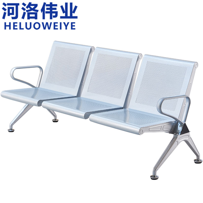 河洛伟业长椅三人位张