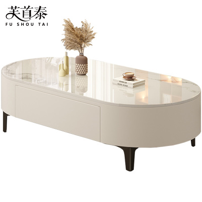 芙首泰岩板茶几1米1000*500*350mm张