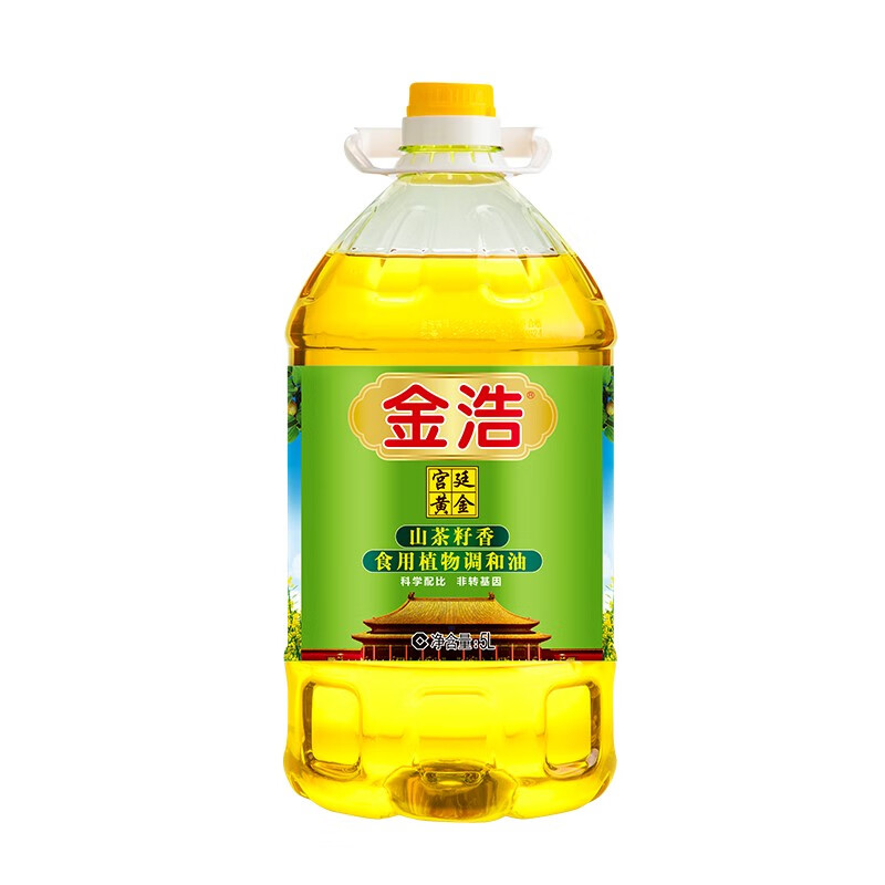 金浩 宫廷黄金山茶籽香食用植物调和油5L